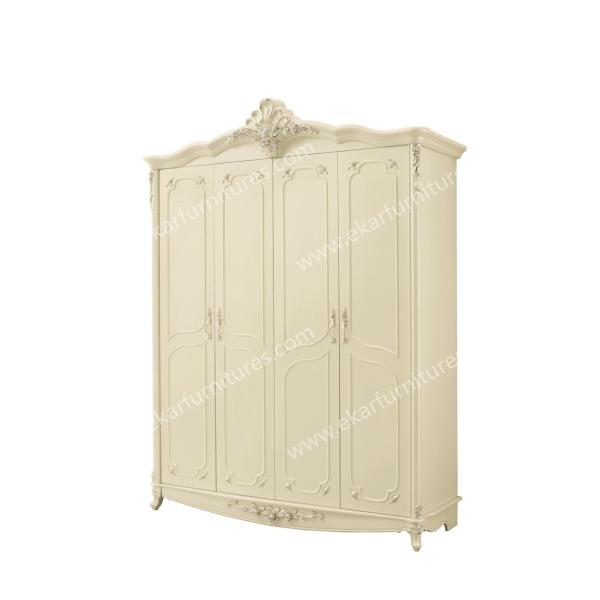 Palace Style Bedroom Set Wardrobe Cabinet Design 603-1