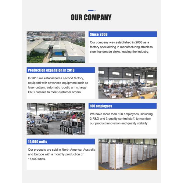 25'' Top Mount Stainless Steel Kitchen Sink Deep Bowl With Two Holes