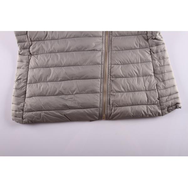 Ladies Casual 100% Nylon Windproof Thermal Jacket 5 Colors For Winter