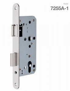 Cheap SS Panel Backset Security Mortise Door Lock NP Finish wholesale