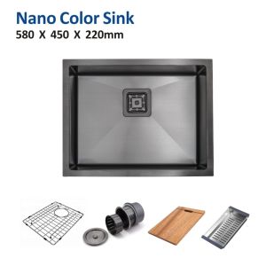 Cheap 58x45 Coloured Stainless Steel Sink 23 Inch Undermount Stainless wholesale