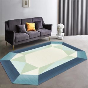 Cheap Geometric Area Rugs For Living Room Bedroom Machine Washable wholesale