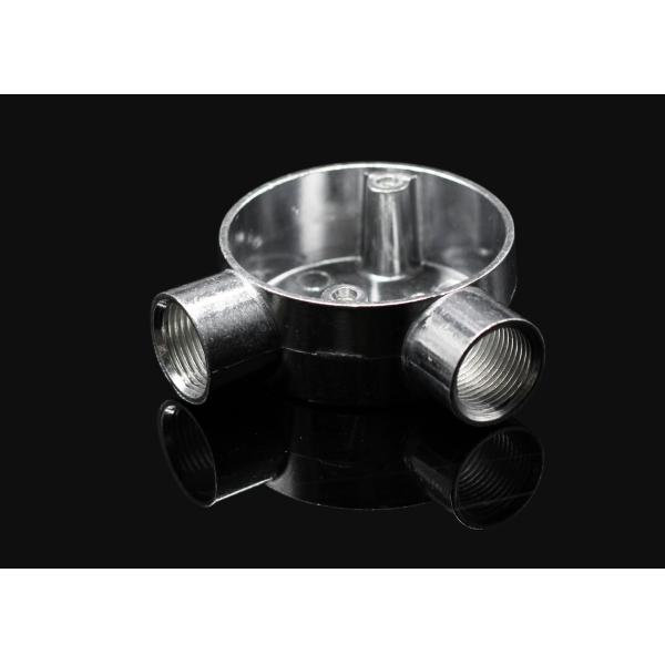 GI BS4568 Conduit Fitting 20mm 25mm 32mm 90 Angle Way Circular Junction Box