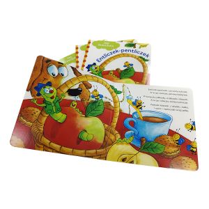 China Custom A4 Toddler Book Printing Sewn Binding on sale