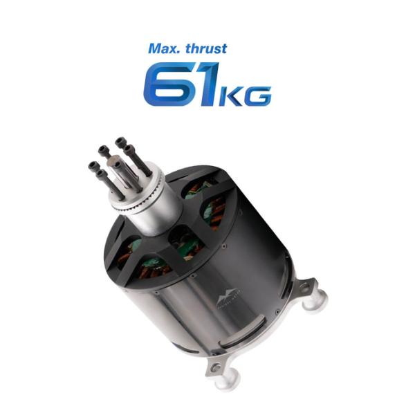 Heavy Duty DC Brushless Motors 120100 61kg Thrust For VTOL Drone