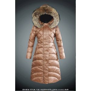 Top wholesale moncler women down coats with big raccoon fur