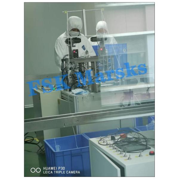 Rectangle 3 Ply Disposable Face Mask Soft Thickening BFE95 Fit The Face