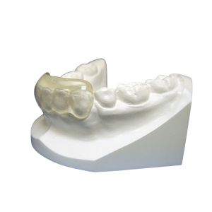 China Durable White Rubber Dental Functional Appliance Stain Resistant on sale