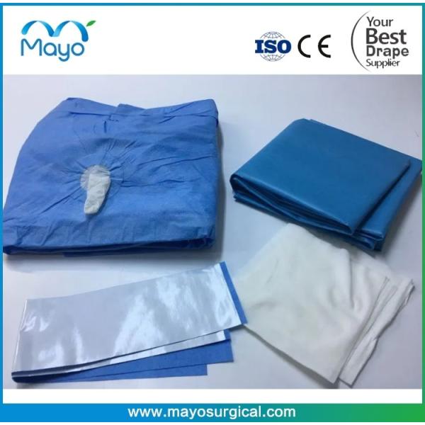 Urologic Surgery Surgical TUR Drape Set with finger cot