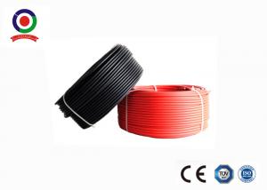 Cheap Weather Resistant Single Core Solar Cable , High Voltage Cable Low Space Requirement wholesale