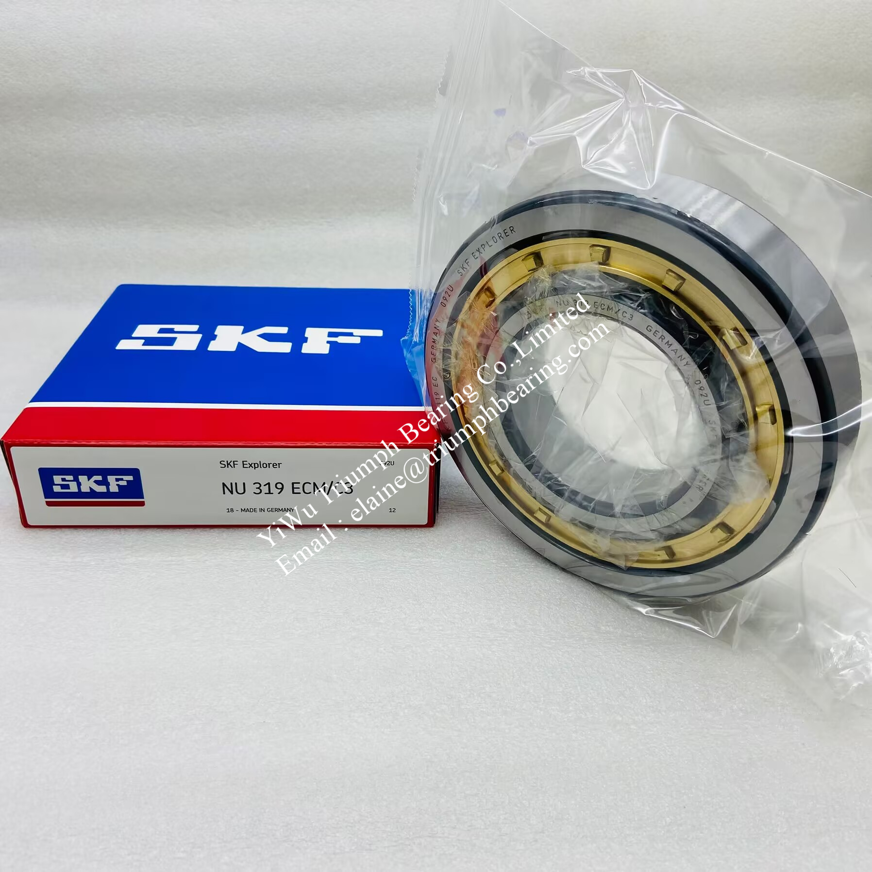 Cheap Cylindrical roller bearings NU 319 ECM/C3 wholesale