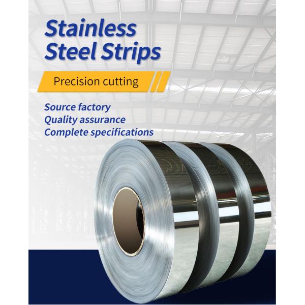 BA Surface Stainless Steel Strip Coils 0.1mm 120mm 316 Slit ASTM A-666