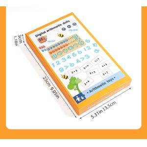 Children's Early Education Wooden Digital Arithmetic Doll Parent-child