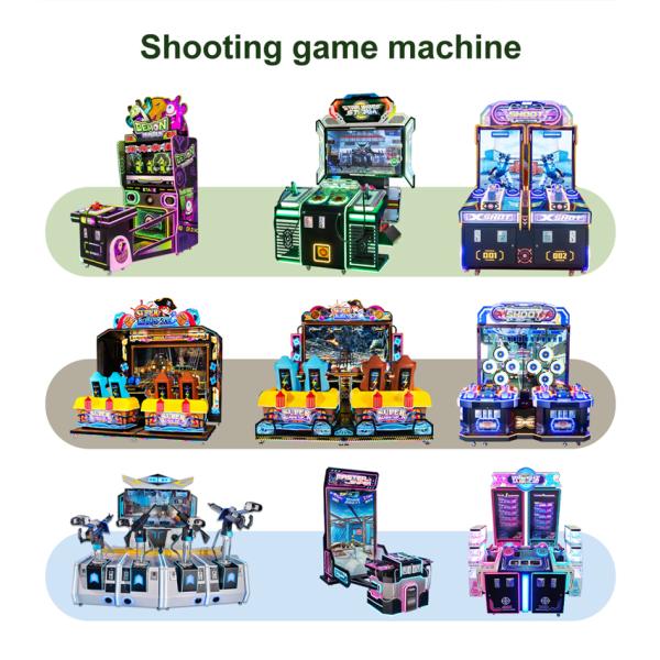 Coin Operated Indoor Play Equipment for Adults Children Shooting Game Demon Hunter