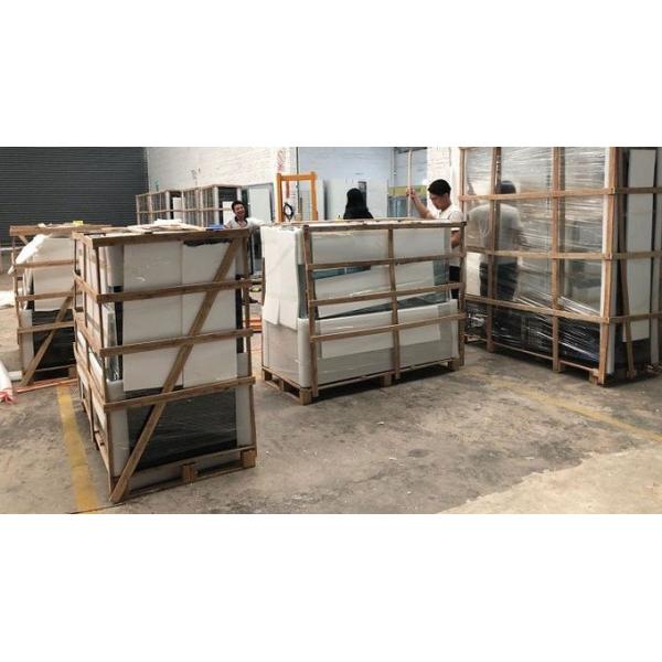 Stainless Steel Bakery Glass Showcase , Display Refrigerated Cabinet For Supermarkets