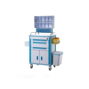 Cheap Three Light Drawers Medical Trolley Cart wholesale