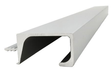 6000 Series T5 Silver White Aluminium Frame Profile For Kitchen Door Corrison Resistant