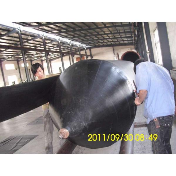 Natural Rubber Boat Lift Float Bags , Marine Buoyancy Bags For Vessel Salvage Heavy Moving