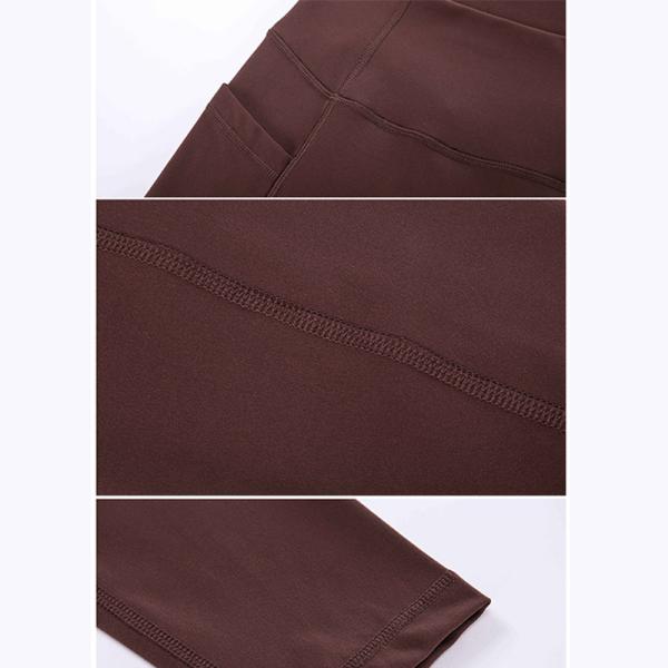 High Waisted Size XXL Yoga Pants Nylon No T Line With Pocket