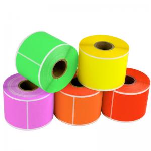 Cheap Thermal Paper Self Adhesive Sticky Labels Test And Tag Heat Resistant Anti Fake wholesale