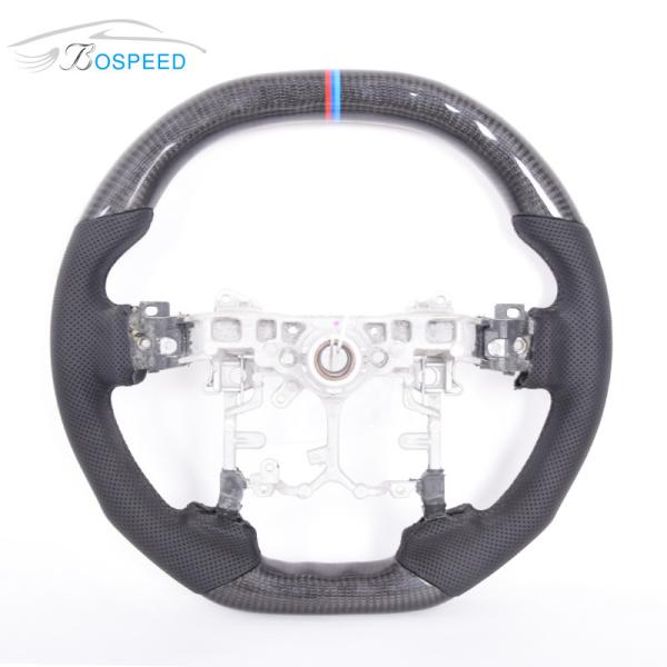 High Gloss Gr Corolla Steering Wheel Carbon Fiber Perforated Leather