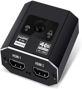 Cheap Two In One Out 2.0 HDMI Switch Box 4K HD Signal Switching With AB 60hz HDCP2.2 wholesale