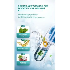 Natural Biodegradable Car Cleaning Sheets Space Saving Design Lightweight