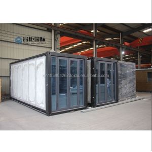 Fully-equipped 20FT Foldable Prefabricated Container House with 2 Bedrooms