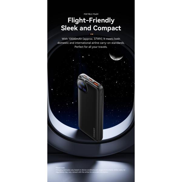 ESSAGER ES-D016 Series 20000 mah Power Banks with USB A/C/Lighting Output LED Display