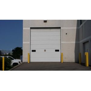 Cheap Electric Overhead 6500mm Polyurethane Fire Rated Sectional Door wholesale