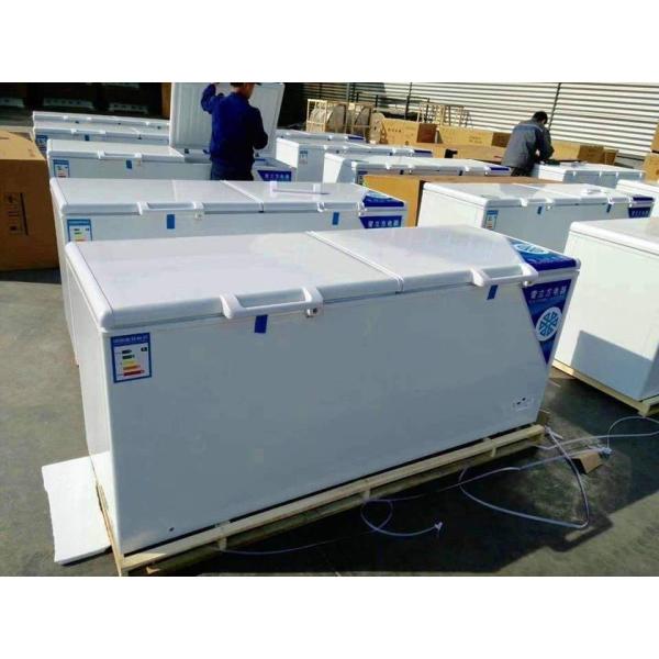 Horizontal freezer a freezer for refrigerating fresh food and meat Direct cooling