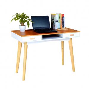 Cheap 0.157m3 Height 75cm Solid Wood Computer Desk MDF Board Finger Joined wholesale