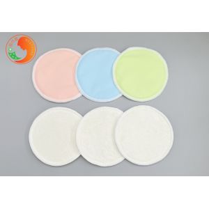 Cheap Leakproof Washable Breast Pads Skin Friendly With Round Shape wholesale