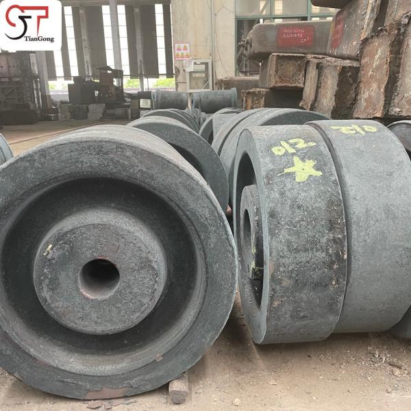 Alloy Steel Forging Wheel Blanks For Quay Crane, Bridge Crane, Container Crane