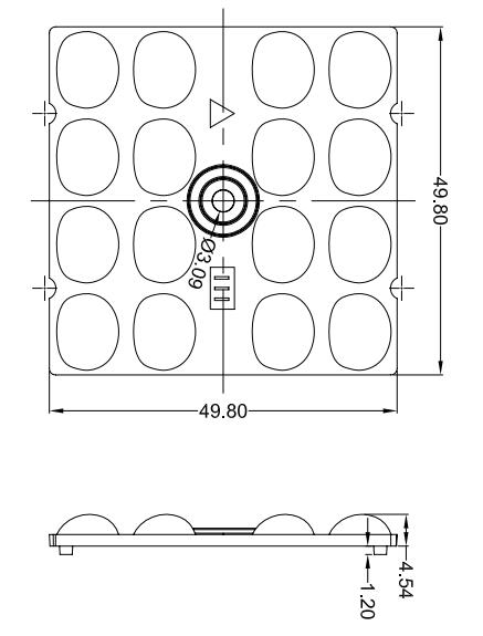 4 Series 4 Parallel LED Light Module PCB Board Eco Friendly For Outside Road Lamp