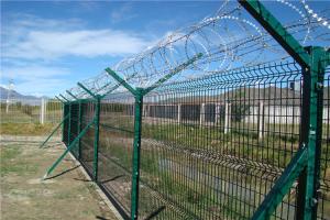Cheap Outdoor PVC Coated Wire Fencing Decorative Welded Wire Fence Panels wholesale