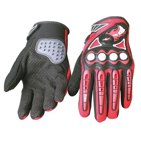 Non - Slip Electric Motorcycle Parts Waterproof Leather Motorcycle Gloves