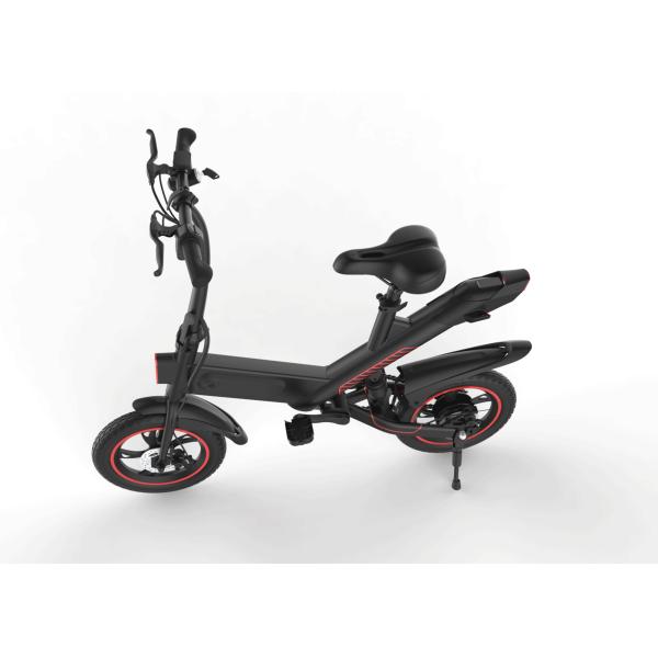 Long Range Folding Electric Bike , Electric Tricycle For Adults Aluminum Alloy Design