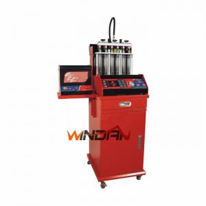 Cheap Automatic Returning Fuel Injector Cleaner Machine Pressure 0-6.0kg / Cm2 , Fuel Injector Tester Tool wholesale