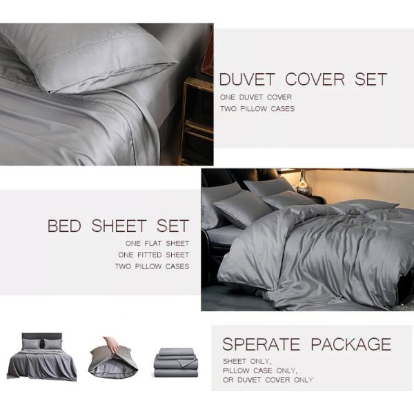 100% Polyester Fibre Soft Woven Bedding Set Luxury Comforter Sets Brushed Microfiber