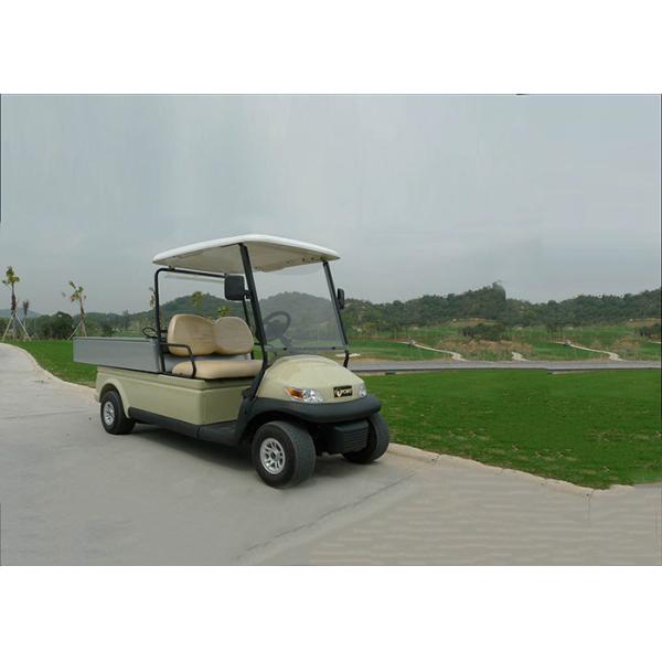White Color Small Electric Utility Vehicles Car With 3.7kw KDS Motor , Cargo Box