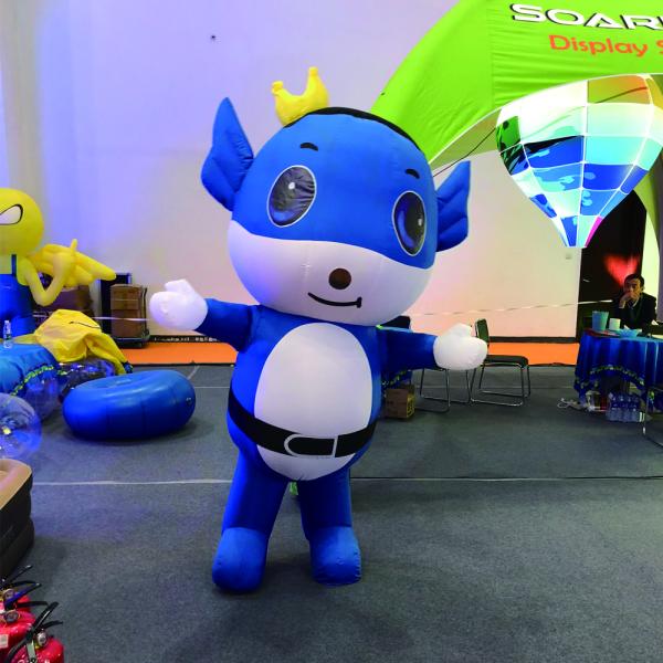 Oxford Giant Inflatable Teddy Bear Mascot Costume Customized