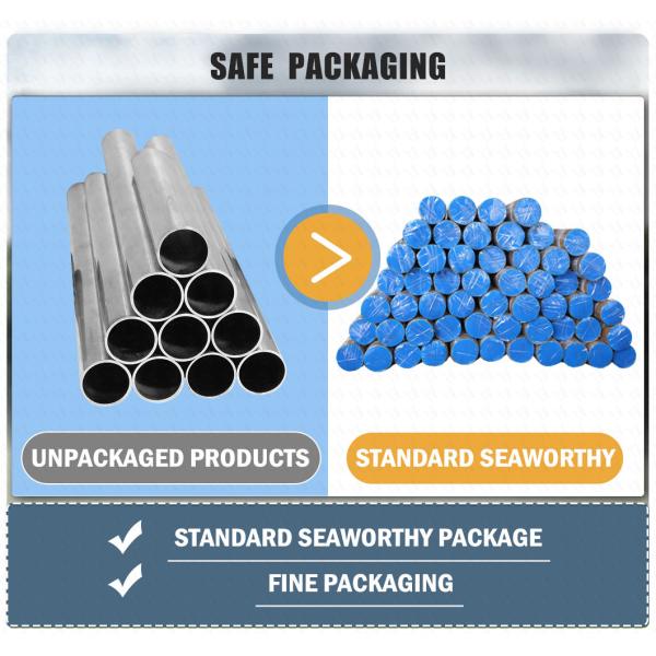 Customized Cold Rolled Stainless Steel 304 316 SS Round Pipe 1.5mm 2mm Astm Standard Construction and Shipbuilding