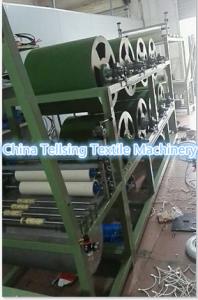 top quality 8 cylinders finishing and starching machine electric heating  for zipper tape, ribbon lace,webbing sling