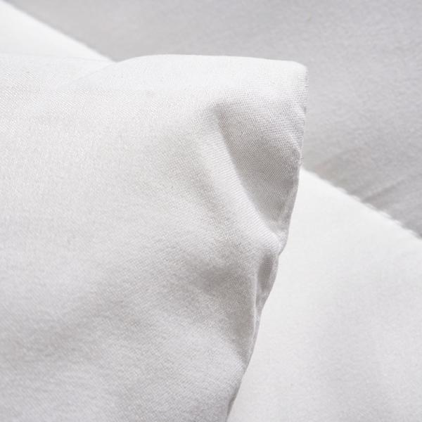 Hotel White Cotton Fabric Duvet With Polyester Fiber Filling