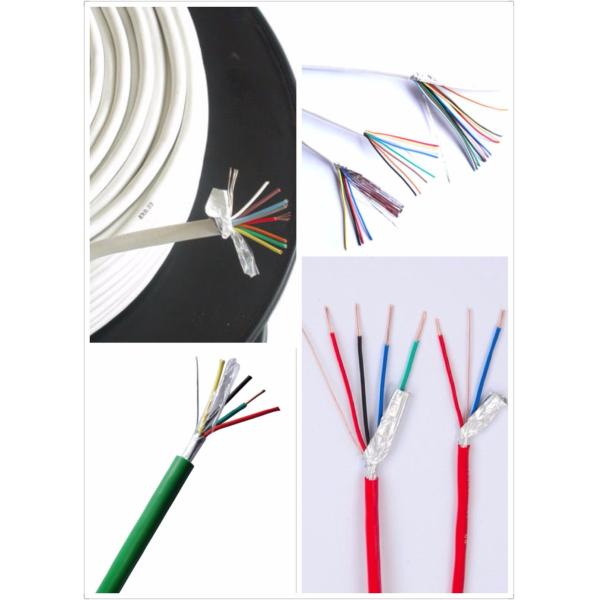 PVC Insulated Copper Multi Core 4 Core 24AWG Fire Alarm Cable Wire for Security Systems