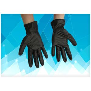 Anti Skid Colored Medical Gloves , Nitrile Medical Gloves Powder Free 230MM