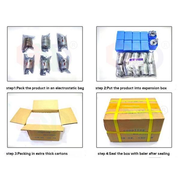 Joint Connector Flexible Motor Coupling Aluminum Alloy Encoder Shaft Coupling