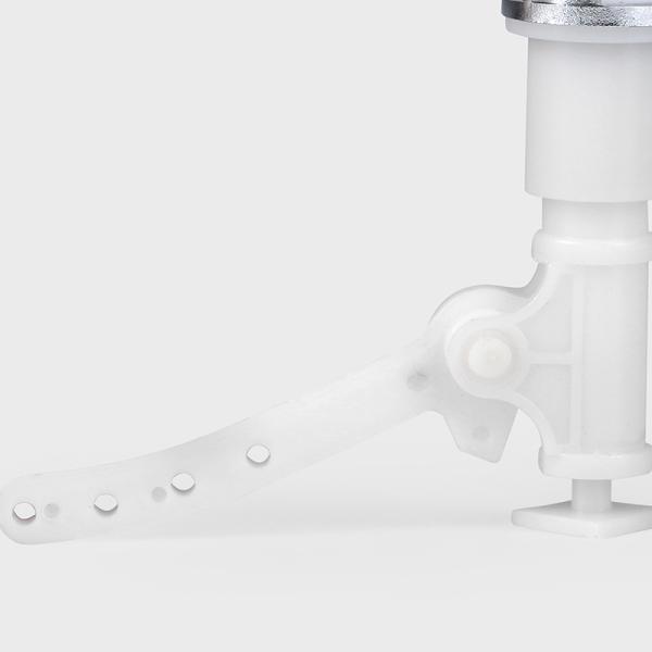 Durable Toilet Cistern Single Flush Button Replacement Single Flapper Flush Valve Conversion Kit