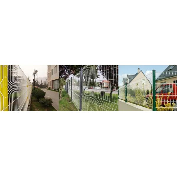 ISO-2001 Anti Climb 8 Foot Wide Fence Panels With Welded Wire